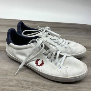 Fred‎ Perry Women's Shoes Size 7 EU 38  White Canvas